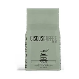 Tuscan coffee beans from Ciscos Coffee