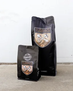 Full Throttle coffee beans from Cleanskin Coffee Co