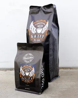 Saint Blend coffee beans from Cleanskin Coffee Co