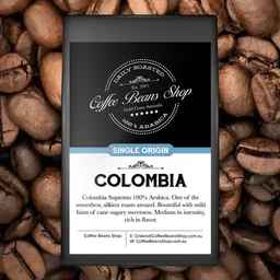 Colombia coffee beans from Coffee Beans Shop