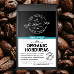 Organic Honduras coffee beans from Coffee Beans Shop