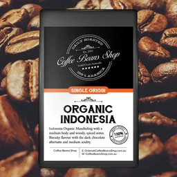 Organic Indonesia Mandheling coffee beans from Coffee Beans Shop