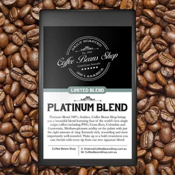 Platinum Blend coffee beans from Coffee Beans Shop