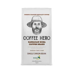 Hawaiian Kona coffee beans from Coffee Hero