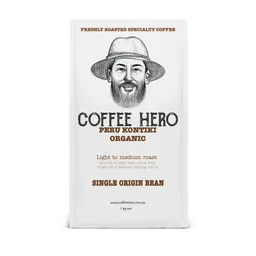 Peru Kontiki coffee beans from Coffee Hero