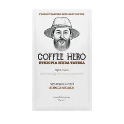 Muda Tatesa coffee beans from Coffee Hero