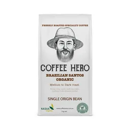 Santos coffee beans from Coffee Hero