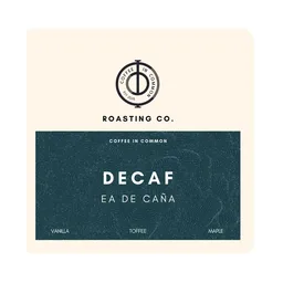 Decaf De Caña coffee beans from Coffee in Common