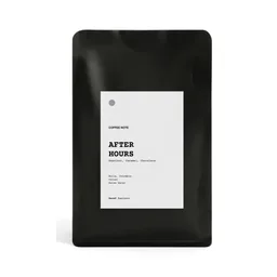 After Hours DECAF coffee beans from Coffee Note
