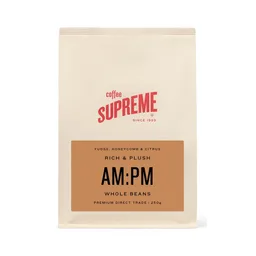 AM:PM coffee beans from Coffee Supreme
