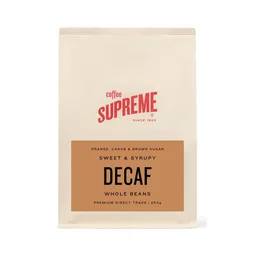 Decaf · Espresso coffee beans from Coffee Supreme