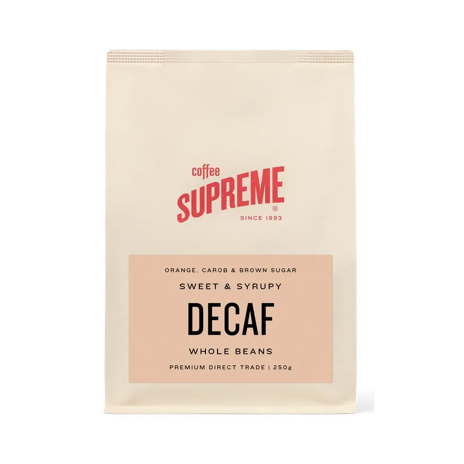 Decaf · Filter coffee beans from Coffee Supreme