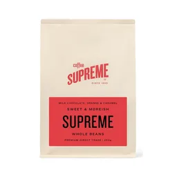 Supreme coffee beans from Coffee Supreme