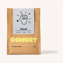 Decaf coffee beans from COHORT Coffee