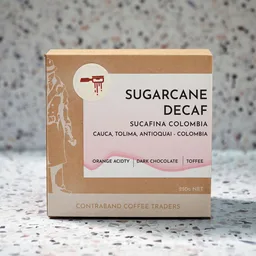 Sugarcane Decaf coffee beans from Contraband