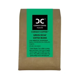 El Tucan Decaf · Raw coffee beans from Conway Coffee