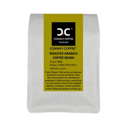 Papua New Guinea coffee beans from Conway Coffee
