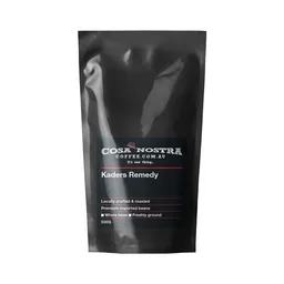 Kader's Remedy coffee beans from Cosa Nostra Coffee