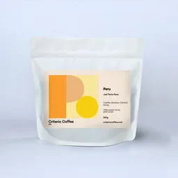 Joel Tocto Peña · Espresso coffee beans from Criteria Coffee