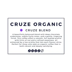 Cruze Blend coffee beans from Cruze Coffee