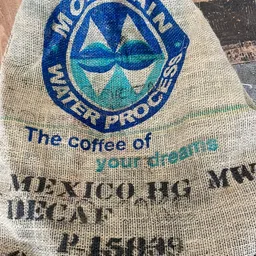 Decaf Mexico coffee beans from Dark Arts Coffee Roasters