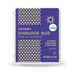 Diofanor Ruiz coffee beans from Darkstar Coffee