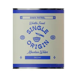 Mountain Water Decaf coffee beans from Dawn Patrol Coffee