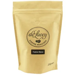 Festive Blend coffee beans from de Lacey Coffee Roasters