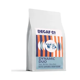 Dynamic Duo - Half Caff Blend coffee beans from DecafCo