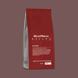 the hustler coffee beans from dhc coffee co.