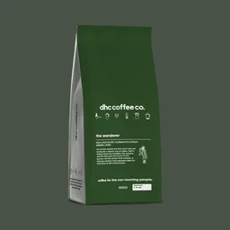 the wanderer coffee beans from dhc coffee co.