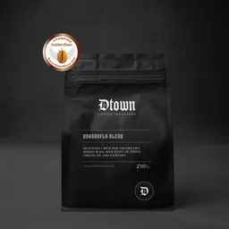 Dragonfly Blend coffee beans from Dtown Coffee Roasters