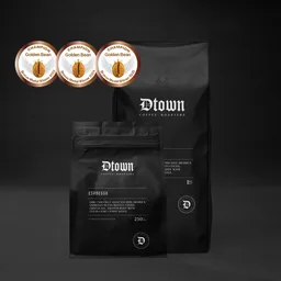 Signature Espresso Blend coffee beans from Dtown Coffee Roasters