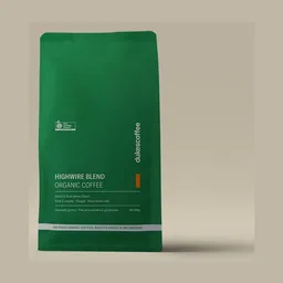 Highwire Blend coffee beans from Dukes Coffee