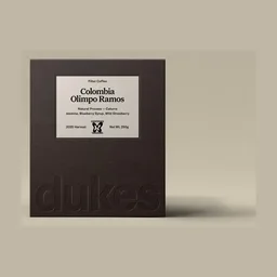 Olimpo Ramos coffee beans from Dukes Coffee