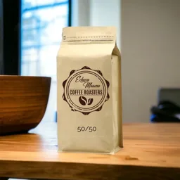 50/50 coffee beans from Echuca Moama Coffee Roasters