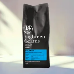 Huehuetenango coffee beans from Eighteen Grams Coffee Roastery