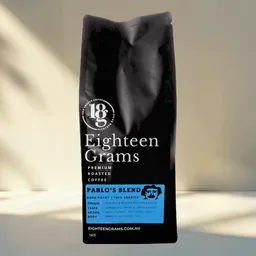 Pablo's Blend coffee beans from Eighteen Grams Coffee Roastery