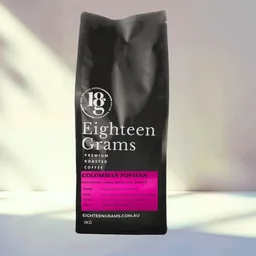 Popayán coffee beans from Eighteen Grams Coffee Roastery