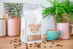 Decaf coffee beans from Espresso Nation Roasters