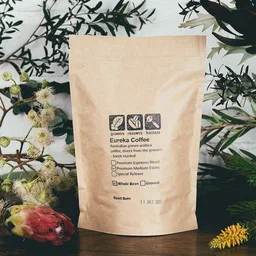 Premium Medium Roast coffee beans from Eureka Coffee and Growers Espresso