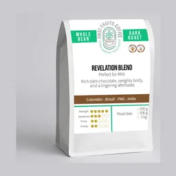 Revelation Blend coffee beans from First Fruits
