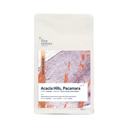 Acacia Hills, Pacamara coffee beans from Five Senses Coffee