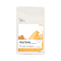 Alice Estate coffee beans from Five Senses Coffee