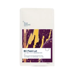 BC Field Lot coffee beans from Five Senses Coffee