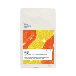 Boji coffee beans from Five Senses Coffee