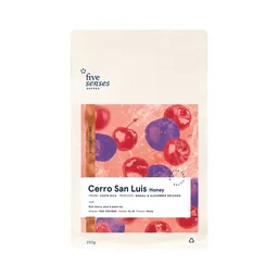 Cerro San Luis coffee beans from Five Senses Coffee