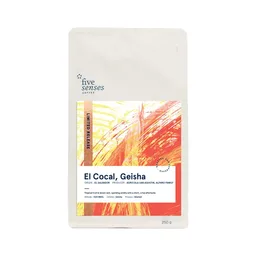 El Cocal, Geisha coffee beans from Five Senses Coffee