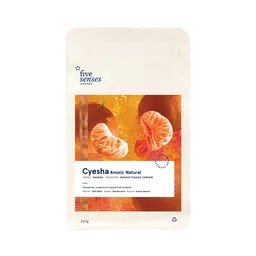 Cyesha coffee beans from Five Senses Coffee