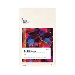 El Sol coffee beans from Five Senses Coffee